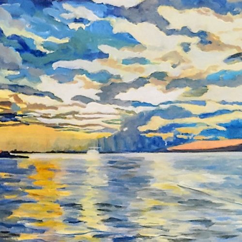 Clouds Over Gulf Islands