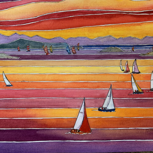 Sunday Boat Races -- Nanoose Bay